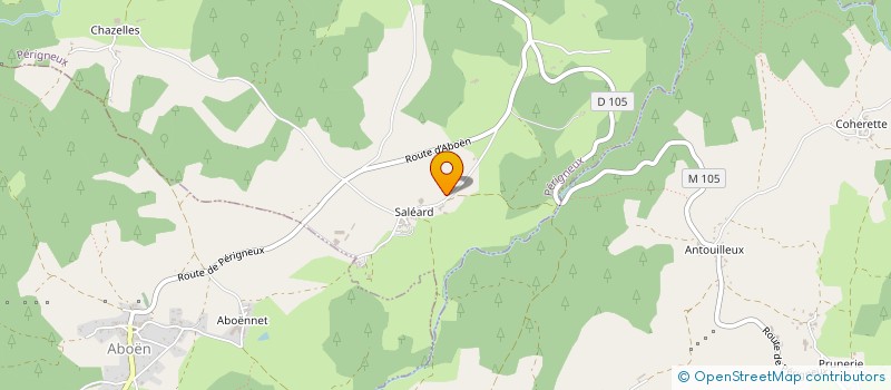 localisation de l'entreprise NYATI MATERIELS  PERIGNEUX