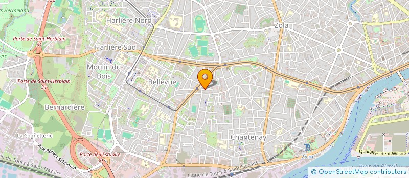 localisation de l'entreprise NYBS AGENCY à NANTES