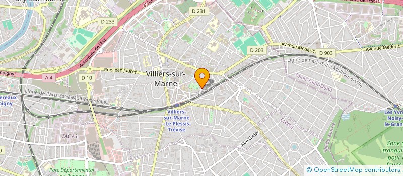 localisation de l'entreprise NYC 770 à VINCENNES