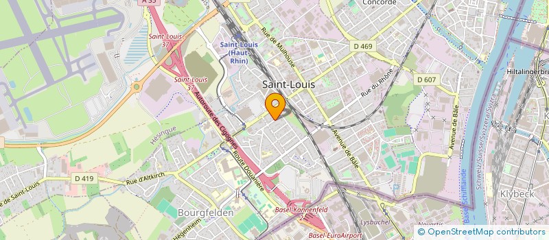 localisation de l'entreprise NYC  SAINT-LOUIS