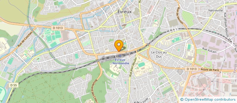 localisation de l'entreprise NYC CONSEIL  EVREUX