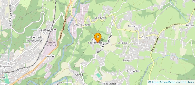 localisation de l'entreprise NYCE NIAM  VILLAZ