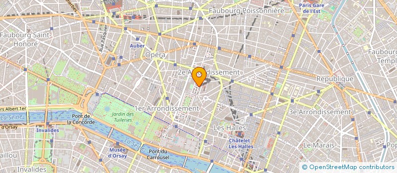 localisation de l'entreprise NYCO'S  PARIS 2