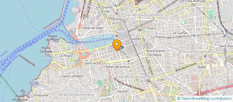 localisation de l'entreprise NYD IMMO-INVEST à MARSEILLE 1ER