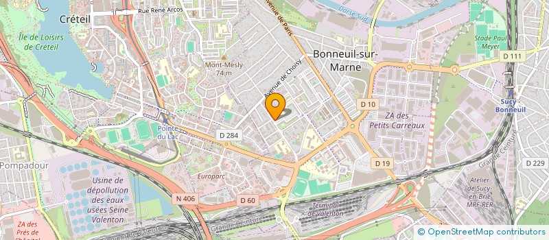 localisation de l'entreprise NYDO à BONNEUIL-SUR-MARNE
