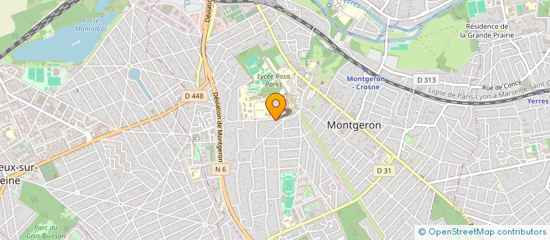 localisation de l'entreprise NYECS à MONTGERON