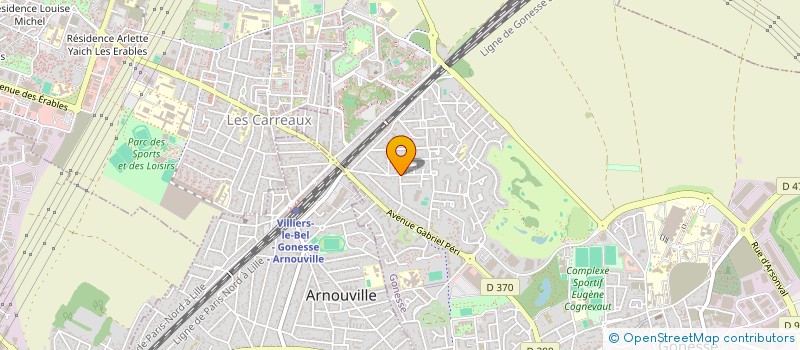 localisation de l'entreprise NYEEL TRANSPORT à GONESSE