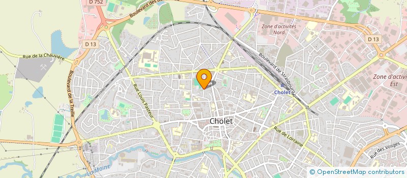 localisation de l'entreprise NYELI INVEST à CHOLET
