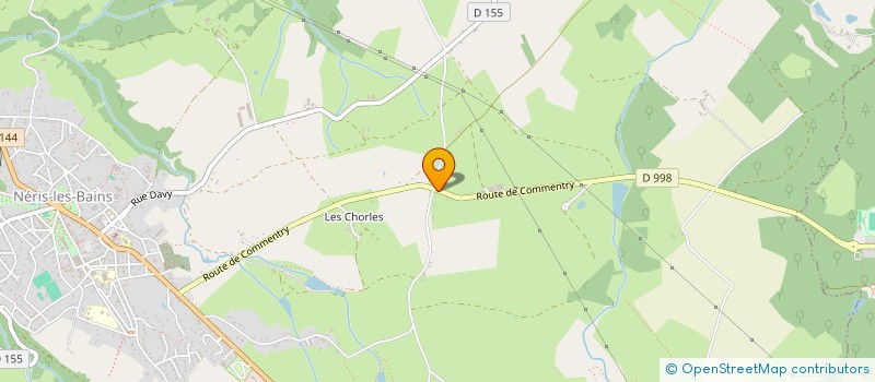 localisation de l'entreprise NYEMBA'S HOME INVESTISSEMENT 1  NERIS-LES-BAINS