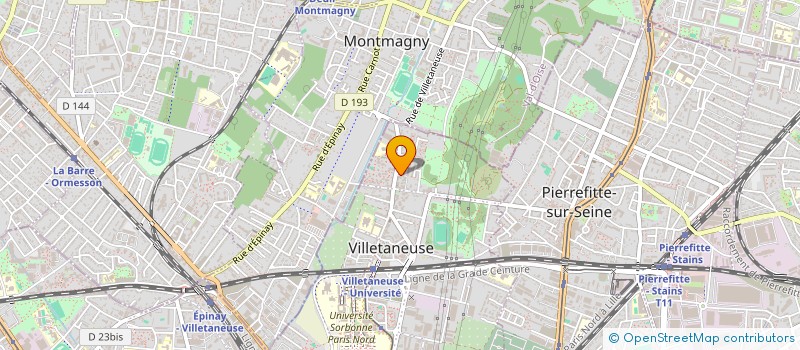 localisation de l'entreprise NYFORMALEARN à VILLETANEUSE