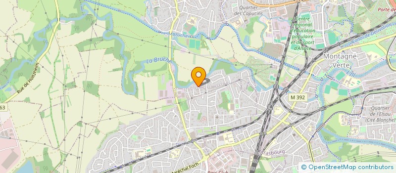 localisation de l'entreprise NYHY  ECKBOLSHEIM