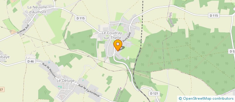 localisation de l'entreprise NYJO TPS  LE COUDRAY-SUR-THELLE