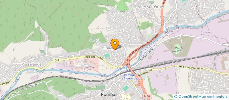 localisation de l'entreprise NYL  CLOUANGE