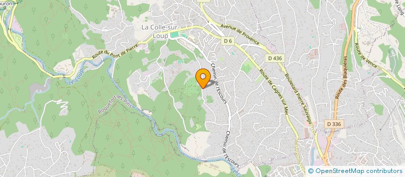 localisation de l'entreprise NYL  LA COLLE-SUR-LOUP