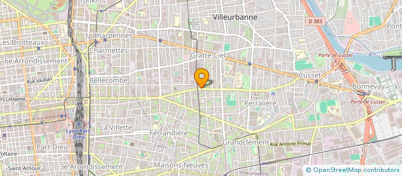 localisation de l'entreprise NYL  VILLEURBANNE