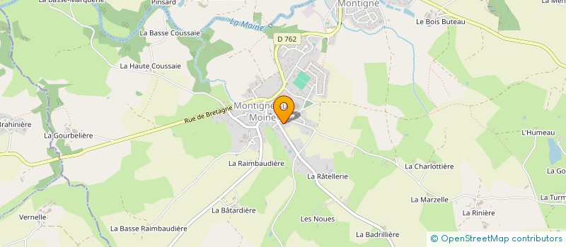 localisation de l'entreprise NYLA 49 à SEVREMOINE