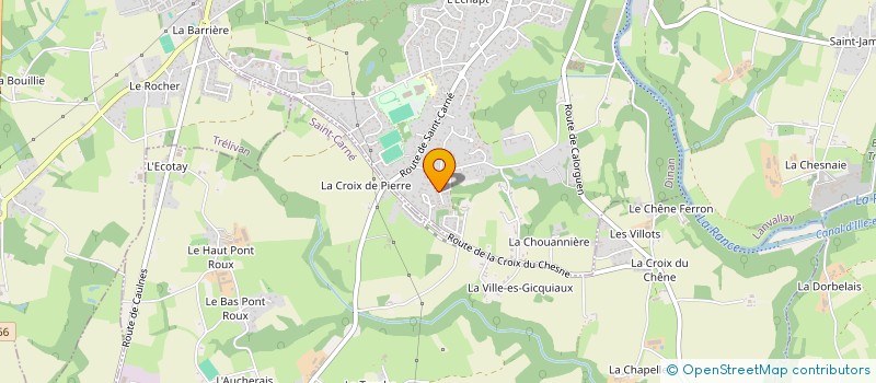 localisation de l'entreprise NYLD  DINAN