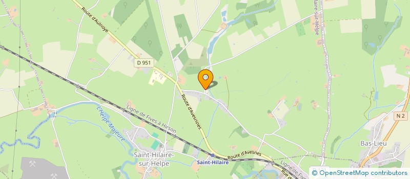 localisation de l'entreprise NYLEAM à SAINT-HILAIRE-SUR-HELPE