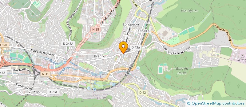 localisation de l'entreprise NYLIO BIS CREATION  DARNETAL