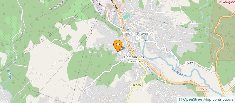localisation de l'entreprise NYLONA à TRANS-EN-PROVENCE