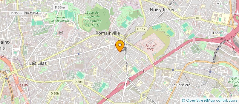 localisation de l'entreprise NYLS-CONSEILS à ROMAINVILLE