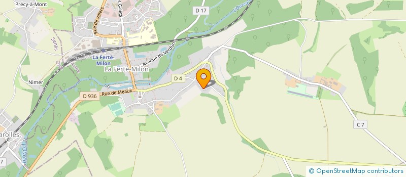 localisation de l'entreprise NYLSS  LA FERTE-MILON