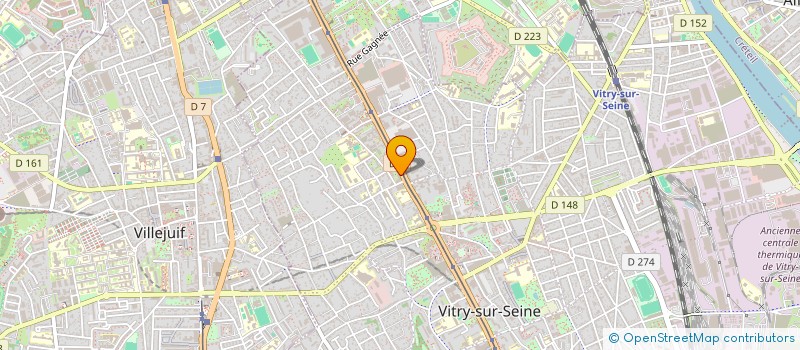localisation de l'entreprise NYLSS  VITRY-SUR-SEINE