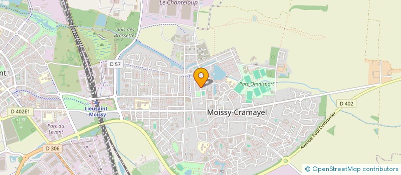 localisation de l'entreprise NYLWAY à MOISSY-CRAMAYEL