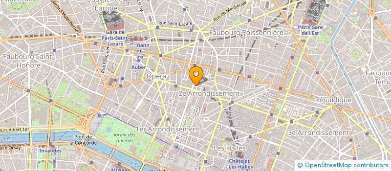 localisation de l'entreprise NYM R&D FRANCE à PARIS