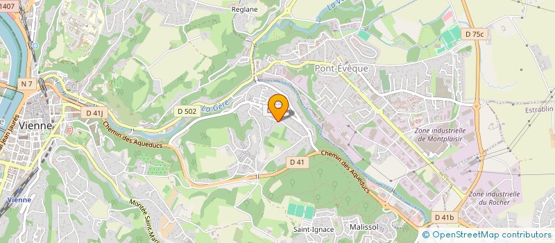 localisation de l'entreprise NYM SCI  VIENNE