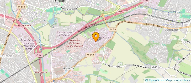 localisation de l'entreprise NYMEH  L'UNION