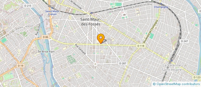 localisation de l'entreprise NYMERIA à SAINT-MAUR-DES-FOSSES