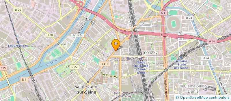 localisation de l'entreprise NYMOTECH à SAINT-DENIS