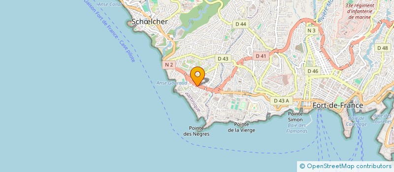 localisation de l'entreprise NYMOUS PROD à SCHOELCHER