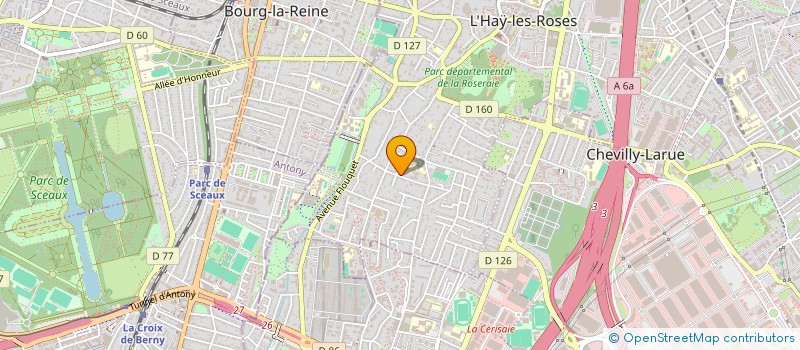 localisation de l'entreprise NYMPHAEA LOTUS  L'HAY-LES-ROSES