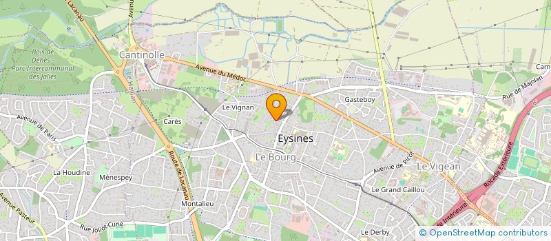 localisation de l'entreprise NYMPHE IMMO  EYSINES