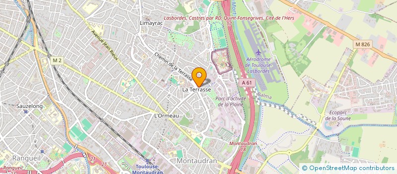 localisation de l'entreprise NYMPHEA à TOULOUSE