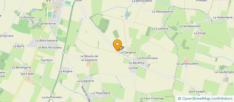localisation de l'entreprise NYMPHEA à LIGNE