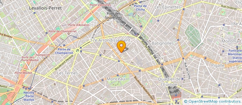 localisation de l'entreprise NYMPHEA CARDINET  PARIS