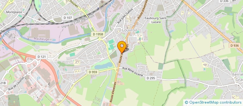 localisation de l'entreprise NYMPHEAS  LOUVROIL