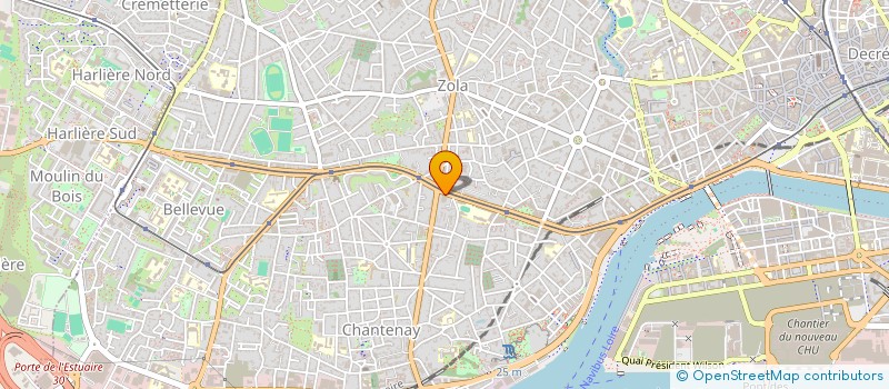 localisation de l'entreprise NYMS à NANTES