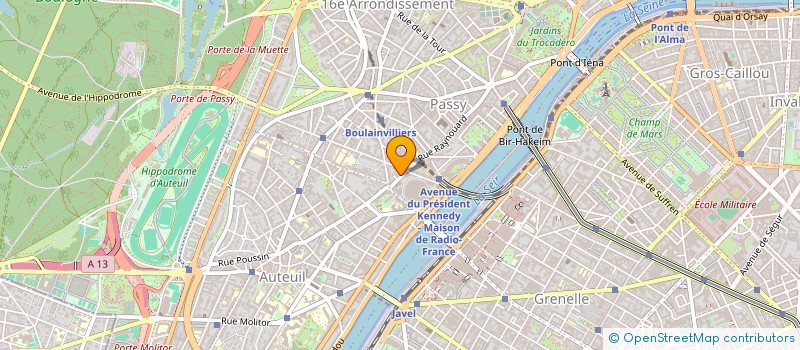 localisation de l'entreprise NYNA  PARIS