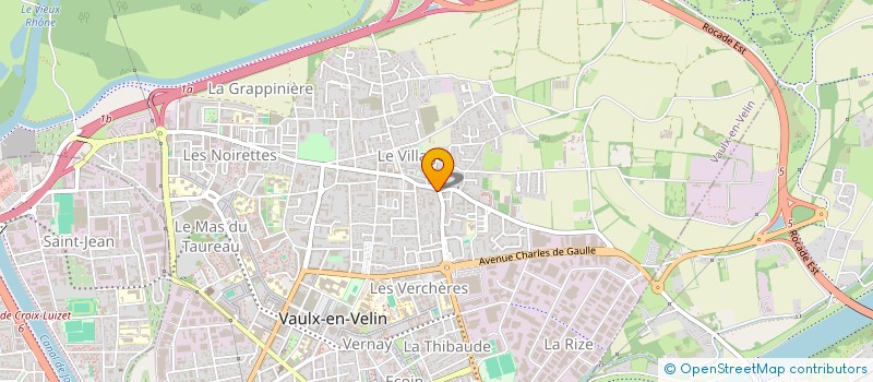 localisation de l'entreprise NYNA COMMUNICATION  VAULX-EN-VELIN