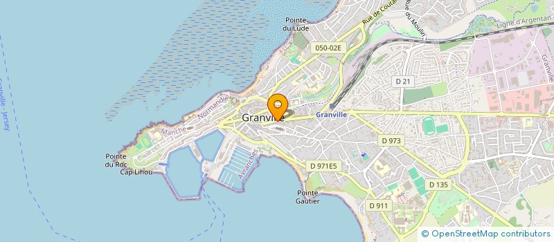 localisation de l'entreprise NYNA VOYAGES  GRANVILLE