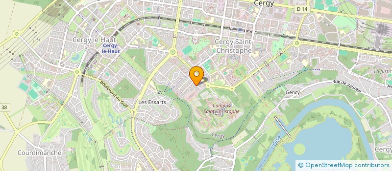 localisation de l'entreprise NYNE DESIGN  CERGY