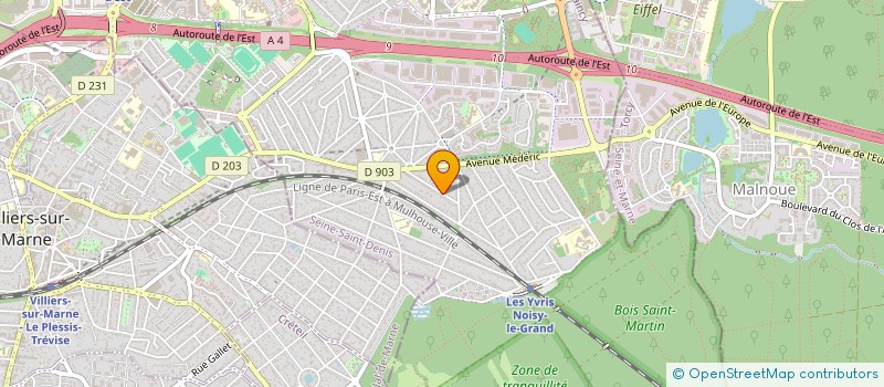 localisation de l'entreprise NYNO  NOISY-LE-GRAND