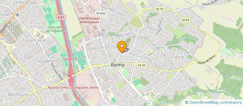 localisation de l'entreprise NYOTA à BALMA