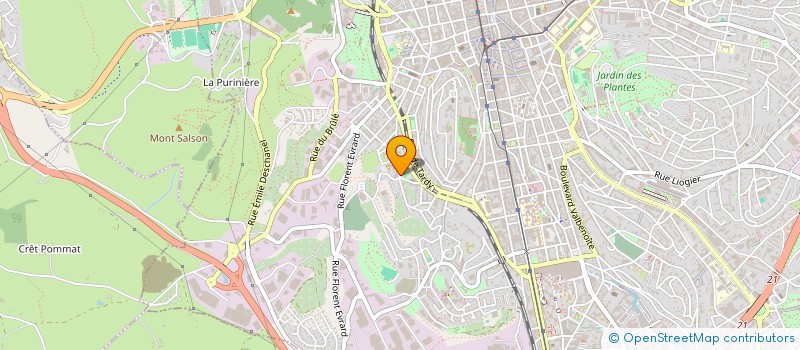 localisation de l'entreprise NYOTA SOLIDAIRE (NS)  SAINT-ETIENNE