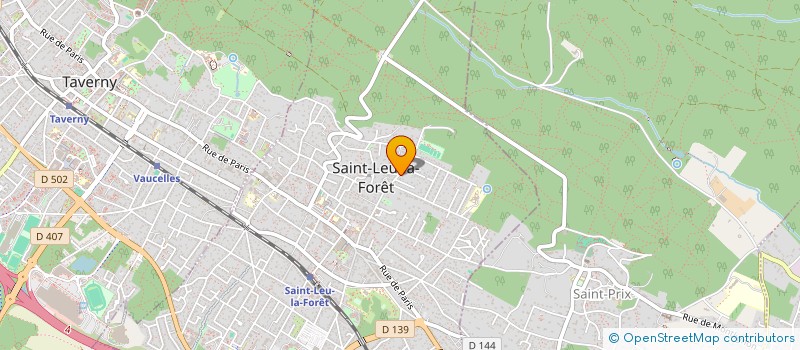 localisation de l'entreprise NYOTEX à SAINT-LEU-LA-FORET