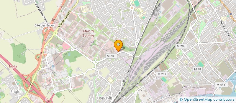 localisation de l'entreprise NYS & CIE à LILLE